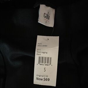 CAbi Sleek Legging - Black